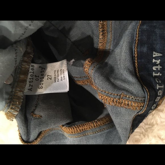 Nordstrom Articles of Society mid rise skinnies - Picture 5 of 5